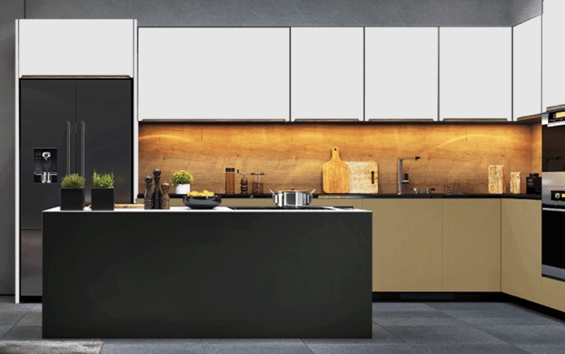 Wood Grain Laminates for kitchen Decor