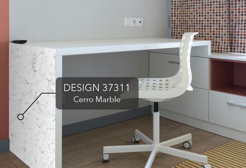 Pattern decorative laminaten for Wardrobe