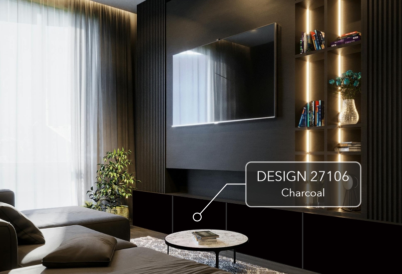 Solid Laminated Coloured Design for Wardrobe