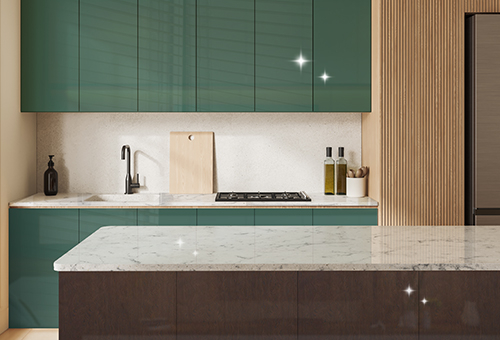 Glossy Laminate for Kitchen